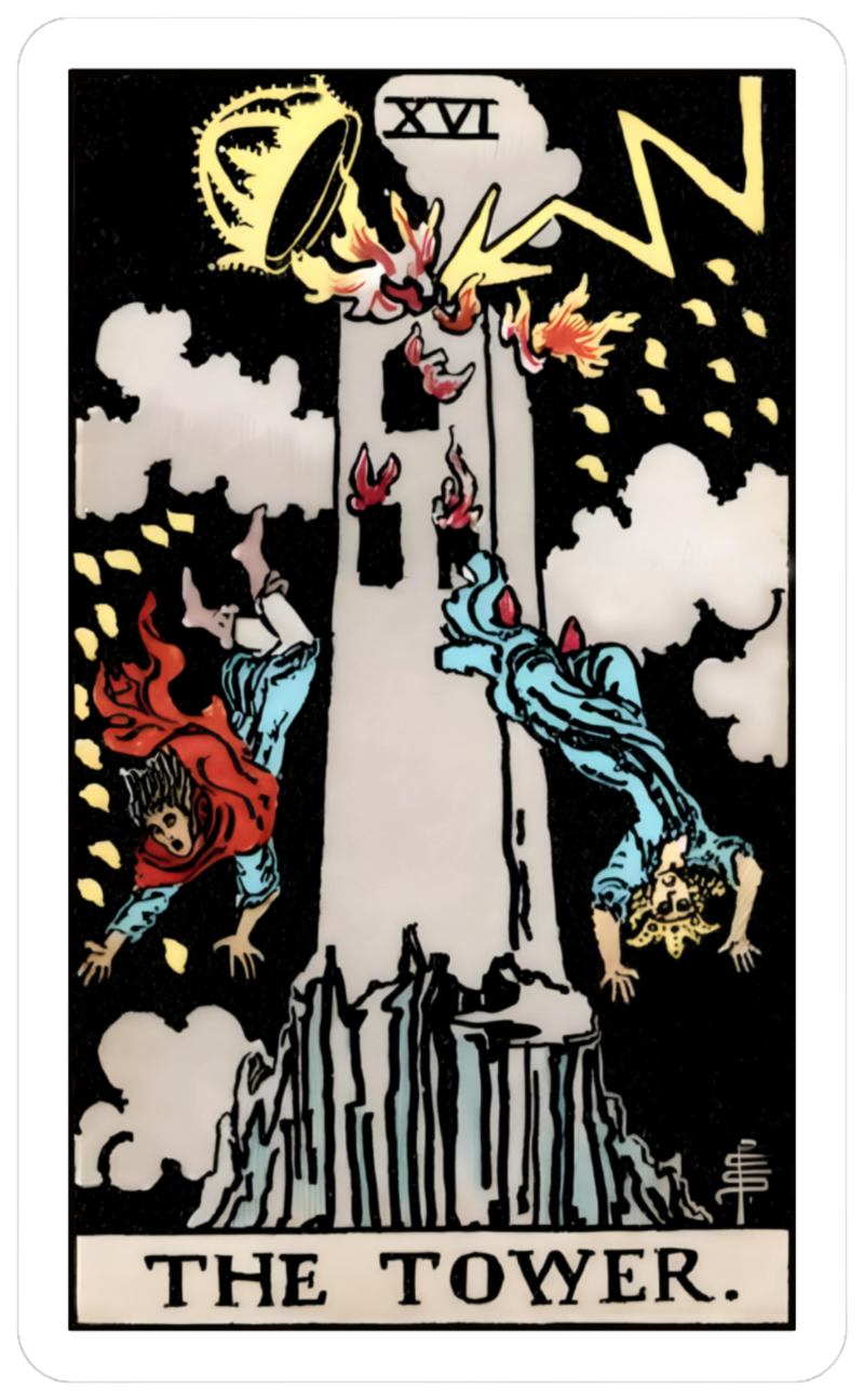 the tower card